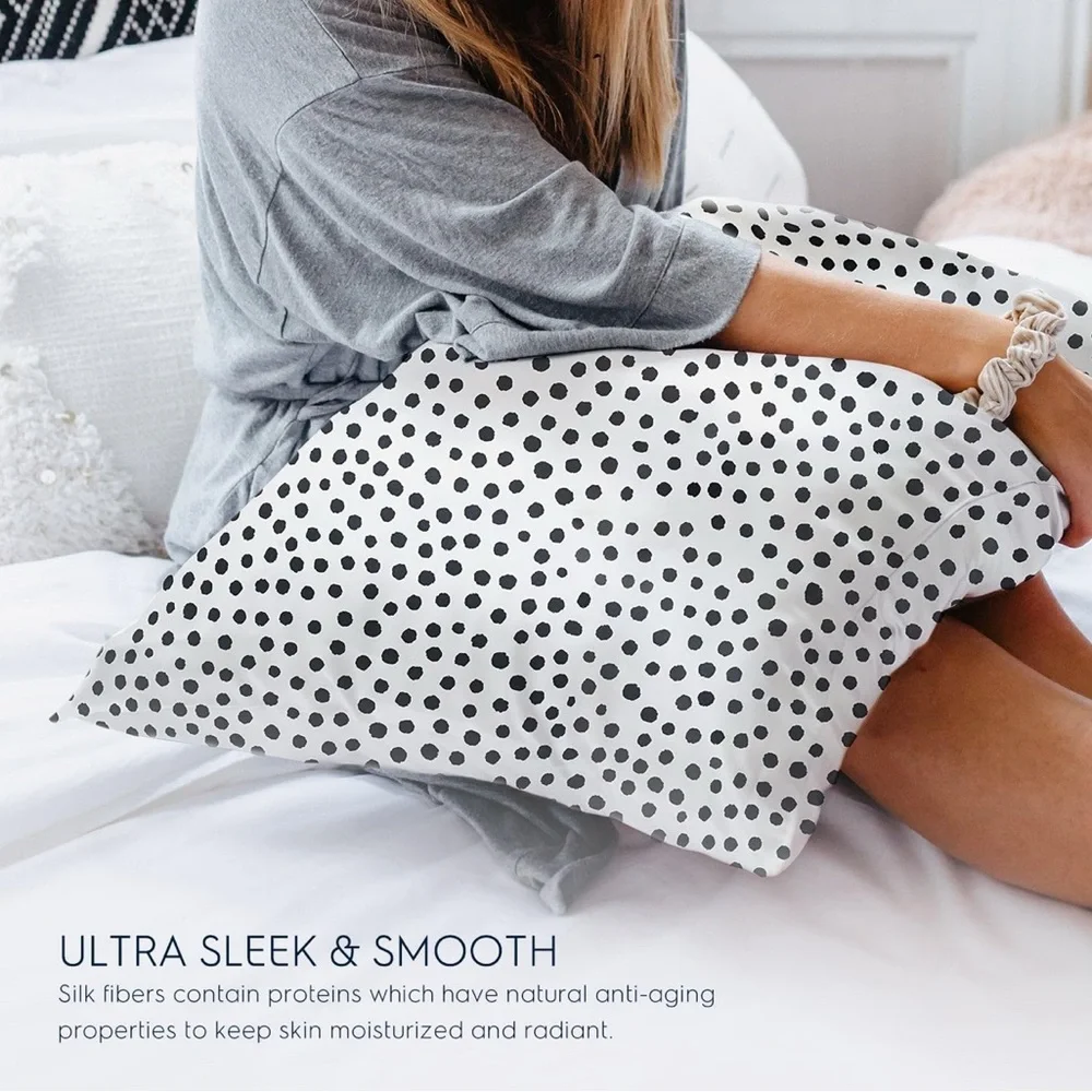 NEW - 2 Taft’s Silk Pillow Cases - Envelope Closure, Cooling, Natural, Organic